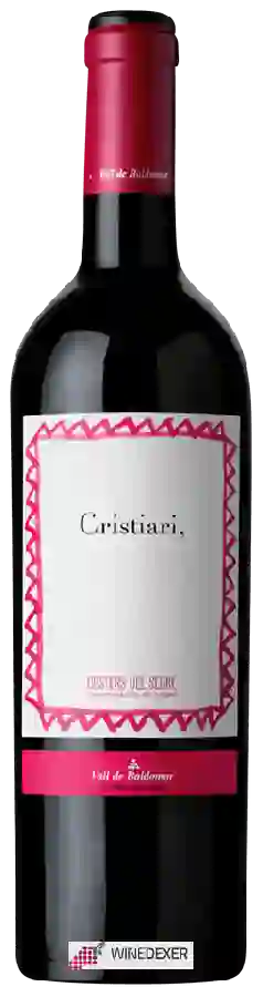 Winery Vall de Baldomar - Cristiari Tinto Winery Vall de Baldomar - Cristiari Tinto