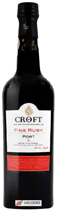 Winery Croft - Fine Ruby Port Winery Croft - Fine Ruby Port