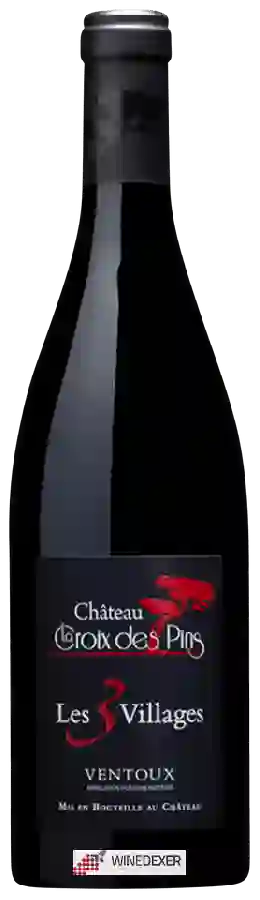 Château La Croix des Pins - Les Trois (3) Villages Ventoux Rouge