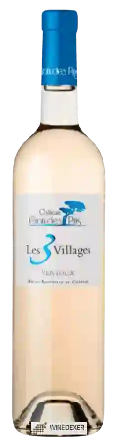Château La Croix des Pins - Les Trois Villages Ventoux Rosé Château La Croix des Pins - Les Trois Villages Ventoux Rosé