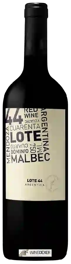 Bodega Cuarto Dominio - Lote 44 Malbec