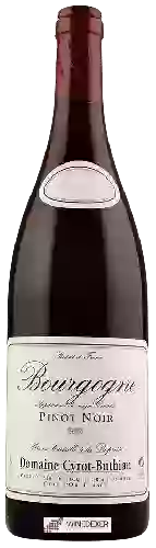 Winery Cyrot-Buthiau - Bourgogne Pinot Noir