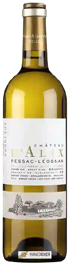 Château d'Alix - Pessac-Léognan Blanc