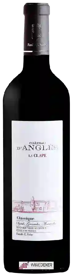 Château d'Anglès - Classique La Clape Rouge Château d'Anglès - Classique La Clape Rouge