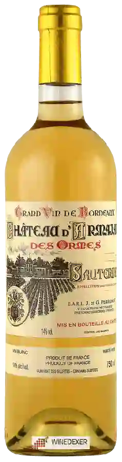 Château d'Armajan des Ormes - Sauternes