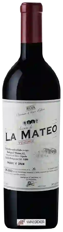 Winery D. Mateos - La Mateo Colección de Familia Vendimia Winery D. Mateos - La Mateo Colección de Familia Vendimia