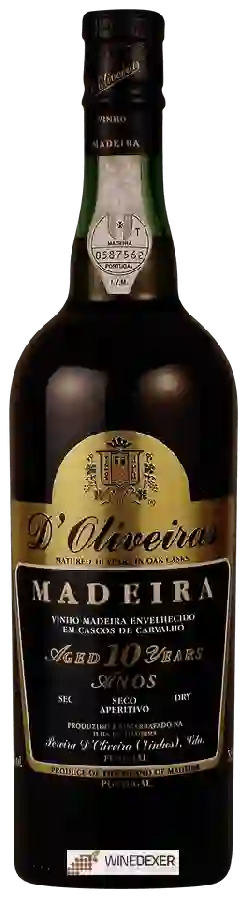 Winery D'Oliveiras - 10 Years Dry Madeira Winery D'Oliveiras - 10 Years Dry Madeira