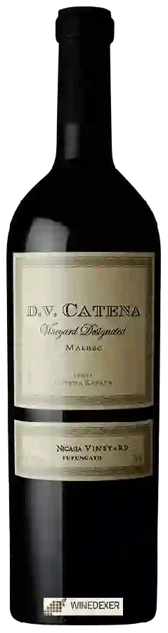 Winery D.V. Catena - Nicasia Vineyard Malbec Winery D.V. Catena - Nicasia Vineyard Malbec