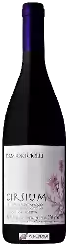 Winery Damiano Ciolli - Cirsium Cesanese di Olevano Romano Riserva