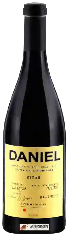 Winery Daniel - Soberanes Vineyards Syrah Winery Daniel - Soberanes Vineyards Syrah