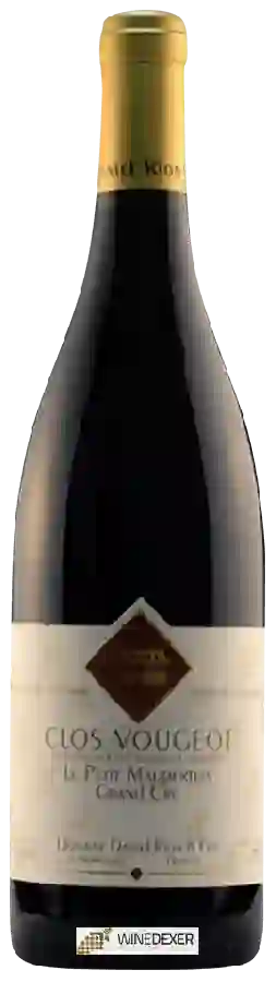 Domaine Daniel Rion & Fils - Clos Vougeot 'Le Petit Maupertuis' Grand Cru