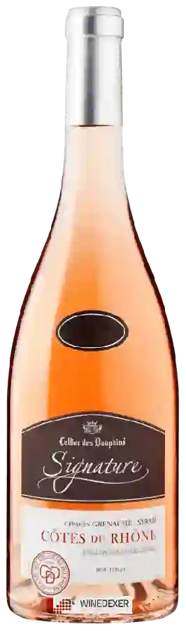 Winery Cellier des Dauphins - Grenache - Syrah Côtes du Rhône Signature Winery Cellier des Dauphins - Grenache - Syrah Côtes du Rhône Signature