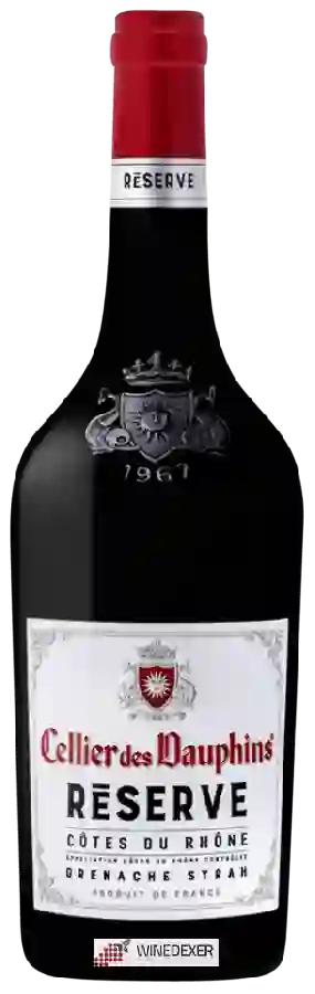 Winery Cellier des Dauphins - Rēserve Grenache - Syrah Winery Cellier des Dauphins - Rēserve Grenache - Syrah
