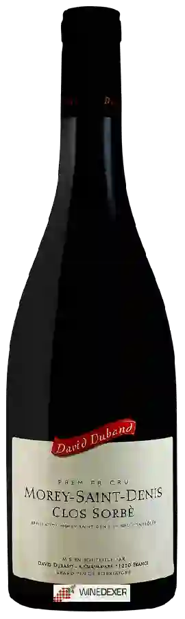 Winery David Duband - Morey-Saint-Denis Premier Cru 'Clos Sorbè' Winery David Duband - Morey-Saint-Denis Premier Cru 'Clos Sorbè'