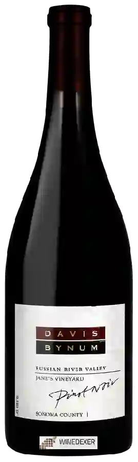 Winery Davis Bynum - Pinot Noir (Jane's Vineyard) Winery Davis Bynum - Pinot Noir (Jane's Vineyard)