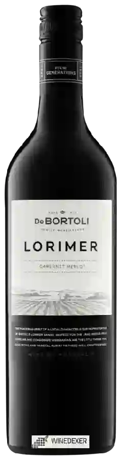 Winery De Bortoli - Lorimer Cabernet - Merlot Winery De Bortoli - Lorimer Cabernet - Merlot