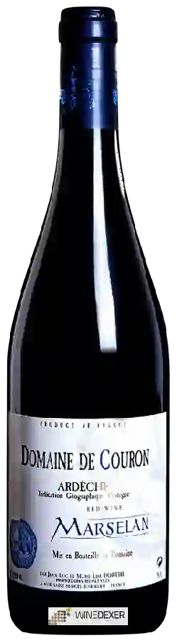 Domaine de Couron - Marselan Ardéche Red Domaine de Couron - Marselan Ardéche Red