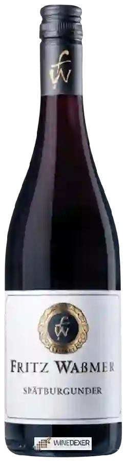 Winery Fritz Waßmer - Spätburgunder Winery Fritz Waßmer - Spätburgunder