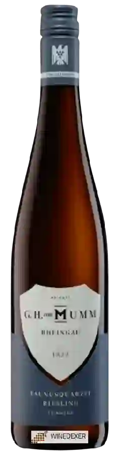 Winery G.H. Mumm - Taunusquarzit Feinherb Riesling Winery G.H. Mumm - Taunusquarzit Feinherb Riesling