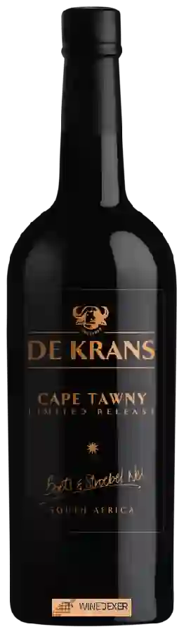 Winery De Krans - Cape Tawny Limited Release