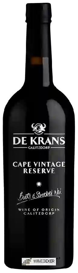Winery De Krans - Cape Vintage Reserve Winery De Krans - Cape Vintage Reserve
