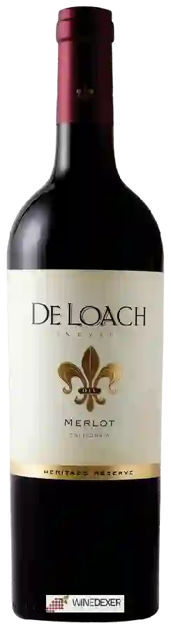 Winery DeLoach - Heritage Reserve Merlot Winery DeLoach - Heritage Reserve Merlot