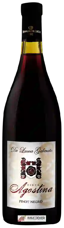Winery De Lucca - Finca Agostina Pinot Negro Winery De Lucca - Finca Agostina Pinot Negro