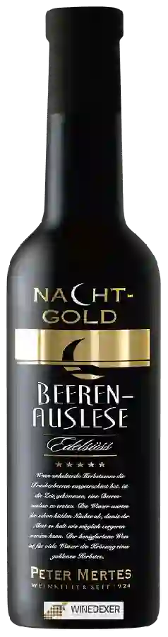 Winery Nachtgold - Beerenauslese Edelsüss Winery Nachtgold - Beerenauslese Edelsüss