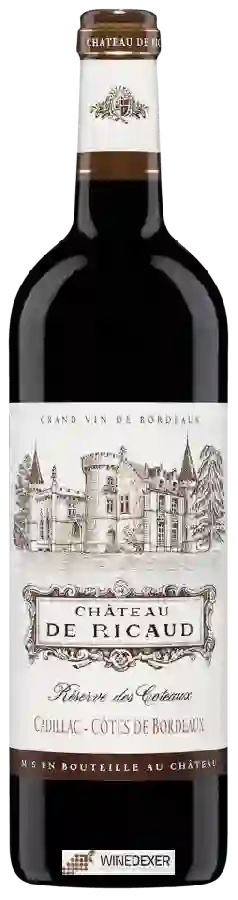 Château de Ricaud - Cadillac - Côtes de Bordeaux (Premières Côtes de Bordeaux)