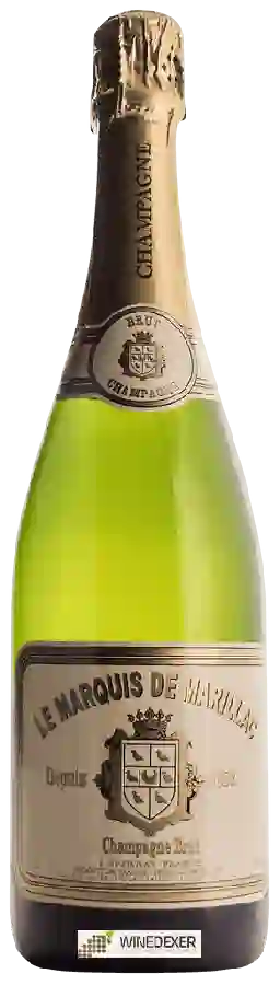 Winery De Venoge - Le Marquis de Marillac Brut Champagne Winery De Venoge - Le Marquis de Marillac Brut Champagne