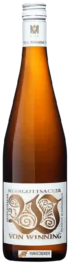 Winery Von Winning - Deidesheimer Herrgottsacker Winery Von Winning - Deidesheimer Herrgottsacker