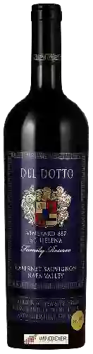Winery Del Dotto - Cabernet Sauvignon Family Reserve Vineyard 887