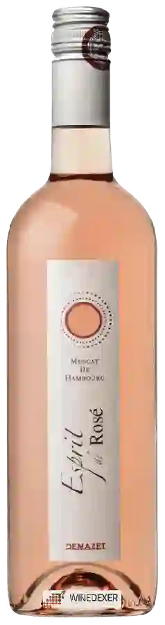 Winery Demazet - Muscat de Hambourg Esprit de Rosé Winery Demazet - Muscat de Hambourg Esprit de Rosé