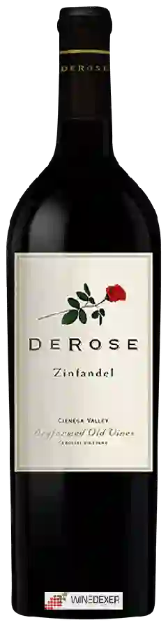 Winery Derose Vineyards - Nick DeRose Sr. Vineyard Zinfandel Winery Derose Vineyards - Nick DeRose Sr. Vineyard Zinfandel