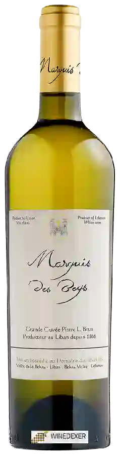 Domaine des Tourelles - Marquis des Beys Blanc Domaine des Tourelles - Marquis des Beys Blanc