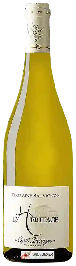 Domaine Desloges Cyril - L'Héritage Touraine Sauvignon Domaine Desloges Cyril - L'Héritage Touraine Sauvignon