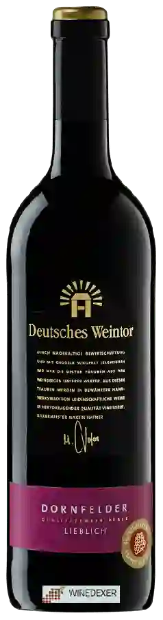 Winery Deutsches Weintor - Dornfelder Lieblich