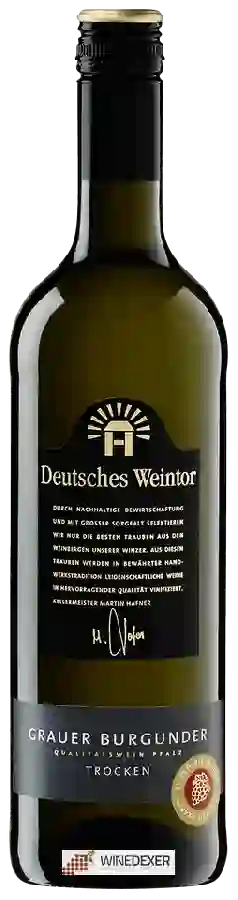 Winery Deutsches Weintor - Grauer Burgunder Trocken Winery Deutsches Weintor - Grauer Burgunder Trocken