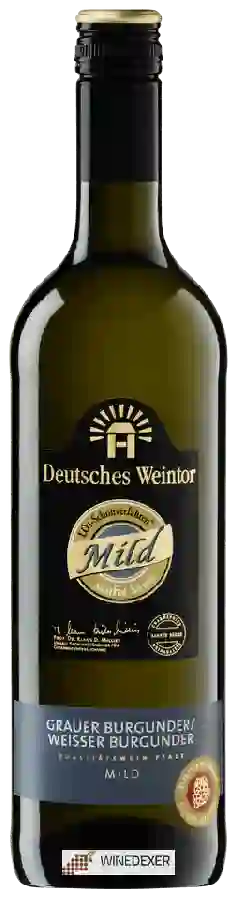 Winery Deutsches Weintor - Mild Grauer Burgunder - Weisser Burgunder