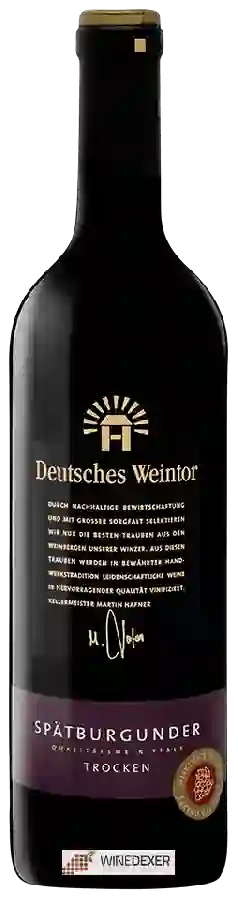 Winery Deutsches Weintor - Spätburgunder Trocken