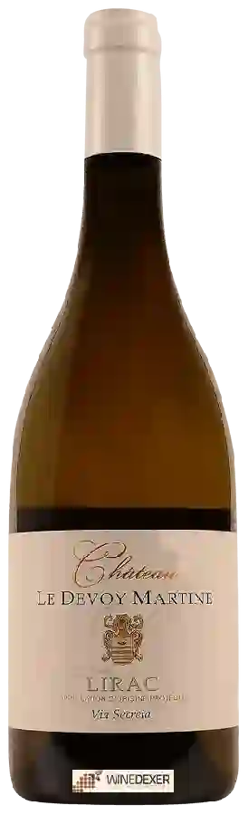 Château le Devoy Martine - Via Secreta Lirac Blanc Château le Devoy Martine - Via Secreta Lirac Blanc