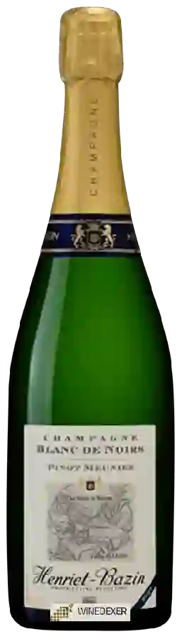 Winery Henriet-Bazin - Blanc de Noirs Brut Pinot Meunier Champagne Winery Henriet-Bazin - Blanc de Noirs Brut Pinot Meunier Champagne