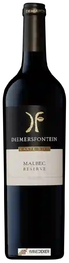 Winery Diemersfontein - Carpe Diem Reserve Malbec