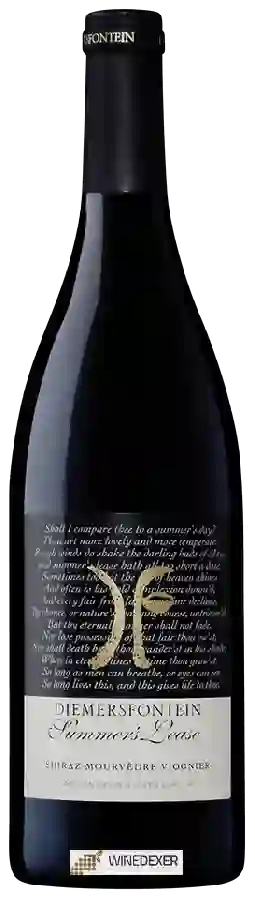 Winery Diemersfontein - Summer's Lease Red Blend