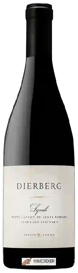 Winery Dierberg - Star Lane Vineyard Syrah Winery Dierberg - Star Lane Vineyard Syrah