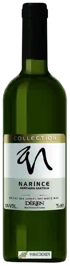Winery Diren - Collection Narince Beyaz Sek Şarap
