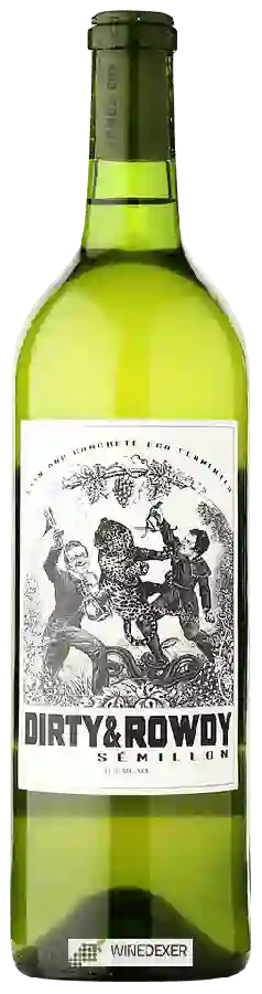 Winery Dirty & Rowdy - Skin and Concrete Egg Fermented Semillon Winery Dirty & Rowdy - Skin and Concrete Egg Fermented Semillon