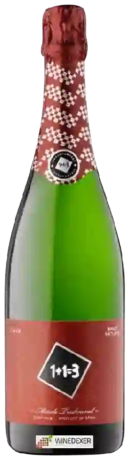 Winery 1+1=3 (U Mes Fan Tres) - Cava Brut Nature Winery 1+1=3 (U Mes Fan Tres) - Cava Brut Nature