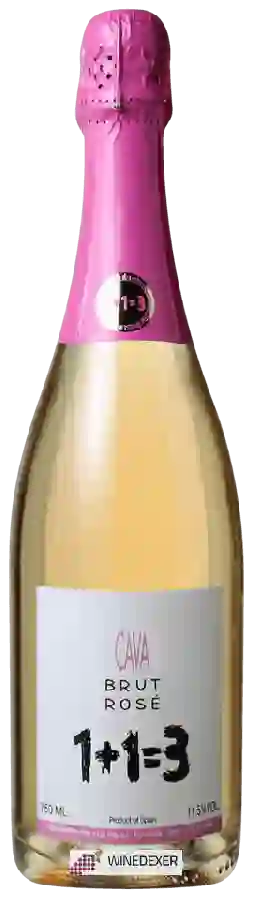 Winery 1+1=3 (U Mes Fan Tres) - Cava Brut Rosé Winery 1+1=3 (U Mes Fan Tres) - Cava Brut Rosé