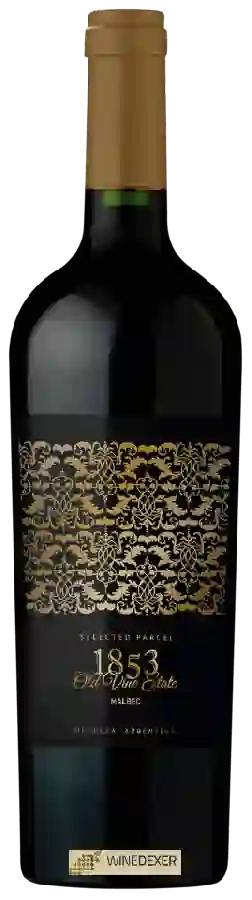 Winery 1853 Old Vine Estate - Selected Parcel Malbec Winery 1853 Old Vine Estate - Selected Parcel Malbec